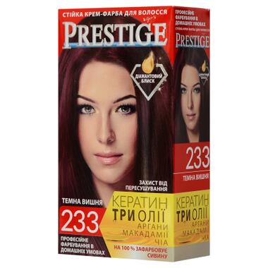 Фарба для волосся Vip's Prestige 233 - Темна вишня 115 мл (3800010504263) фото №1