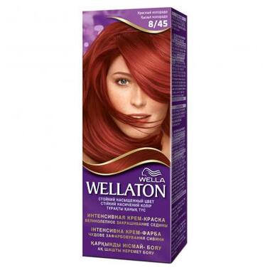 Фарба для волосся Wellaton 8/45 Червоний колорадо (4056800023172/4056800895366) фото №1