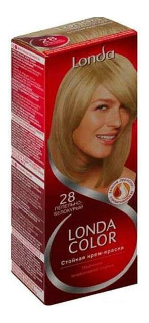 Крем- краска для волос Londa стойкая 28 Пепельно-белокурый (только 2 шт на складе) фото №1