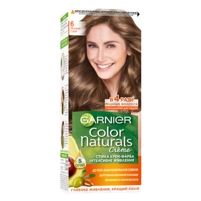 Фарба для волосся Garnier Color Naturals 6 Лісовий горіх 110 мл (3600540676757) фото №1