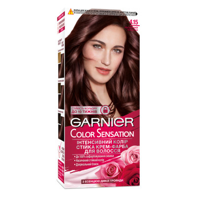 Фарба для волосся Garnier Color Sensation 4.15 Крижаний каштан 110 мл (3600541135819) фото №1
