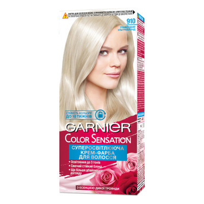 Фарба для волосся Garnier Color Sensation 910 Графітовий-ультраблонд 110 мл (3600541929845) фото №1