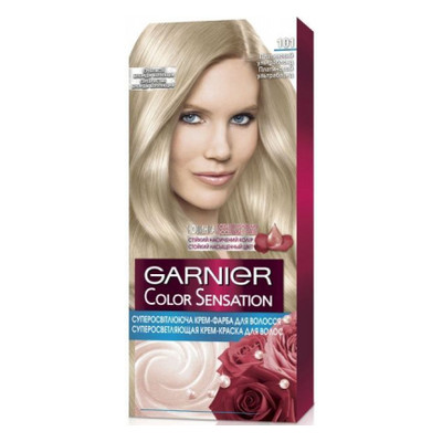 Краска для волос Garnier Color Sensation 101 Платиновый ультраблонд 110 мл (3600541929852) фото №1