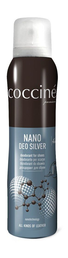 Дезодорант для взуття Coccine Nano Deo Silver 55/54/150 Безбарвний 5907546514532 фото №1