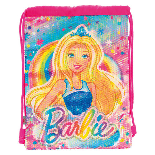 Сумка-мешок детская Yes DB-11 Barbie Sequins Barbie (556561) фото №1