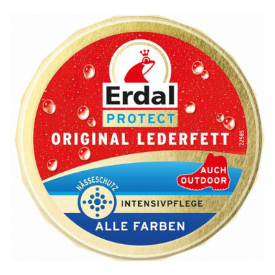 Крем для взуття Erdal Lederfett Farblos Жир Безбарвний 150 мл (4001499011665) фото №1