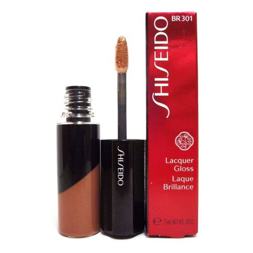 Блеск Shiseido Laсquer Lip Gloss RD 305 - Lust (удовольствие) фото №1