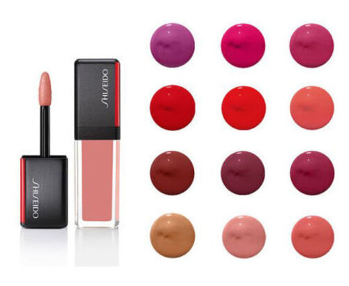 Блеск для губ Shiseido  Lacquer Ink Lip Shine 304 - красный фото №2