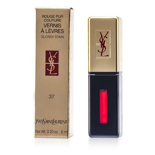 Блеск Yves Saint Laurent Rouge Pur Couture Vernis a Levres Glossy Stain 9 - Rouge laque (красный) фото №1