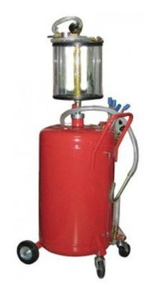 Установка GI Kraft для вакуумного відкачування олії з мірною колбою 80л (B8010KV) фото №1