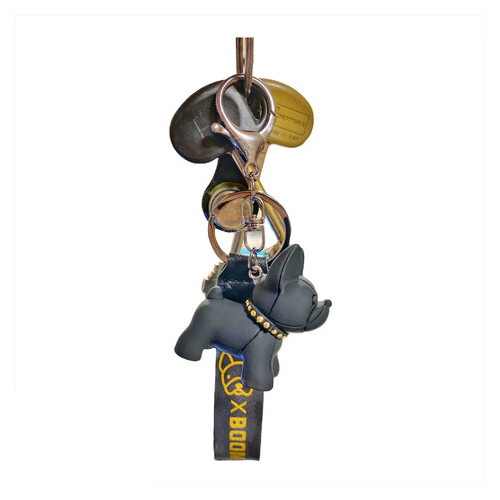 Брелок для ключів LifeFLUX Французький Бульдог чорний (1280-2019) фото №4