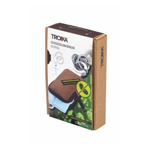 Брелок Troika Key-Click Valet з антибактеріальним покриттям фото №2