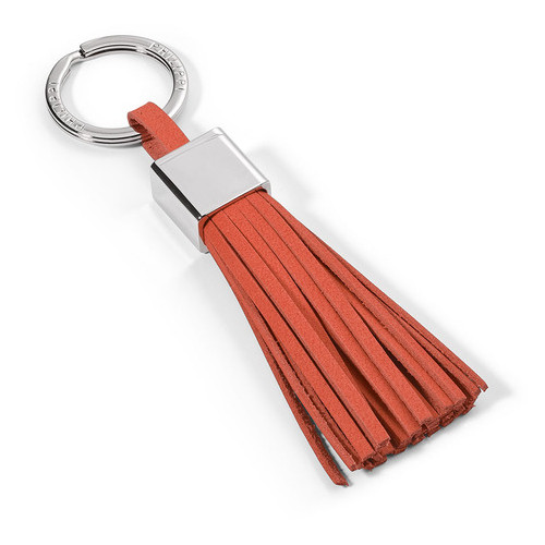 Брелок для ключів зі шкіряним пензликом Philippi Gala, 13см, помаранчевий фото №1