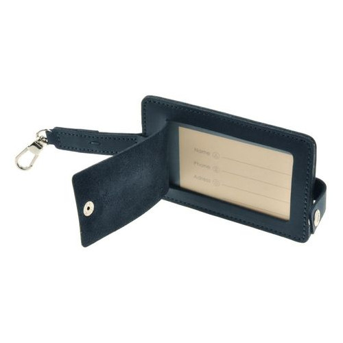 Бірка для багажу Blank Note Бланк-тег Синя (BN-TAG-1-nn) фото №2