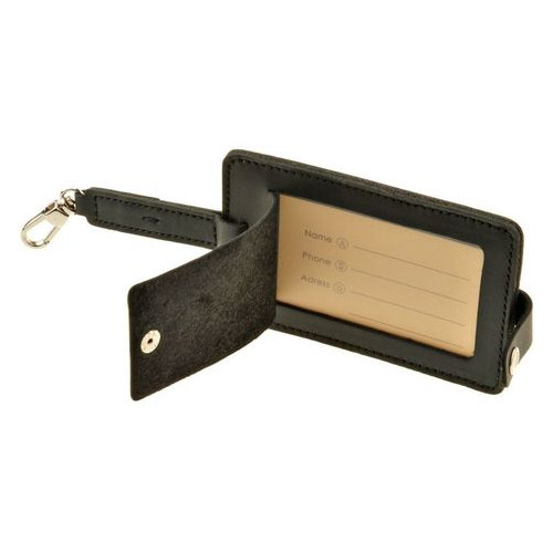 Бірка для багажу Blank Note Бланк-тег Чорна (BN-TAG-1-g) фото №8