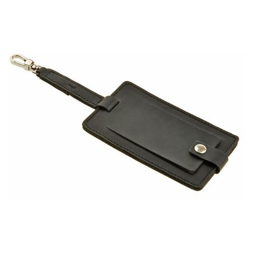 Бірка для багажу Blank Note Бланк-тег Чорна (BN-TAG-1-g) фото №6