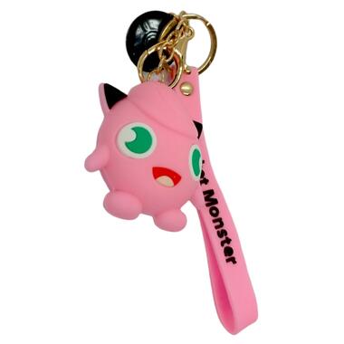 Унікальний брелок на рюкзак, ключі Покемон Джигліпафф Pokemon Пікачу Рожевий Shantou фото №6