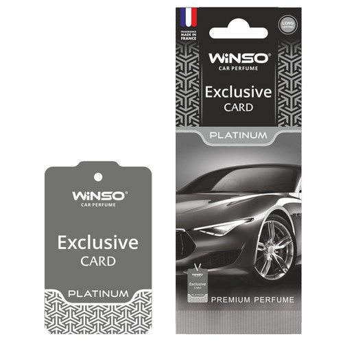 Ароматизатор Winso Card Exclusive Platinum фото №1