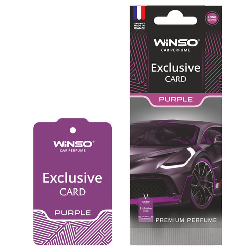 Ароматизатор Winso Card Exclusive Purple фото №1