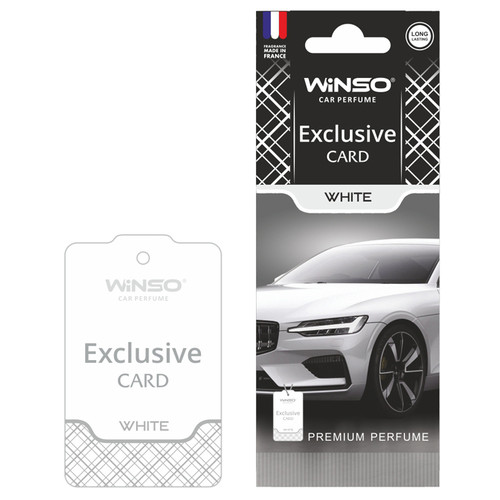 Ароматизатор Winso Card Exclusive White фото №1