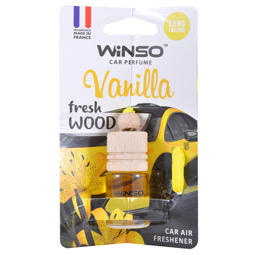 Ароматизатор Winso Fresh Wood Vanilla, 4 мл фото №1