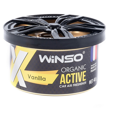 Ароматизатор Winso X Active Organic Vanilla, 40g фото №1