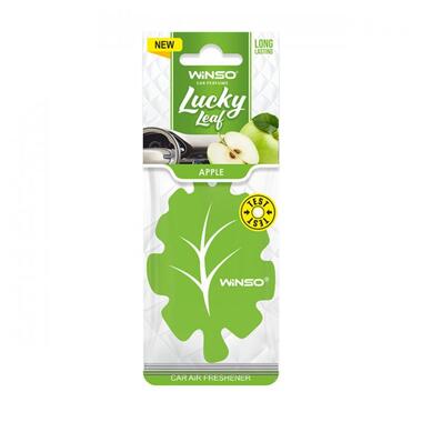 Освіжувач повітря WINSO Lucky Leaf, целюлозний ароматизатор, Apple 537860 фото №1
