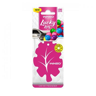 Освіжувач повітря WINSO Lucky Leaf, целюлозний ароматизатор, Bubble Gum 537880 фото №1