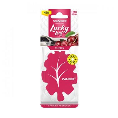 Освіжувач повітря WINSO Lucky Leaf, целюлозний ароматизатор, Cherry 537890 фото №1