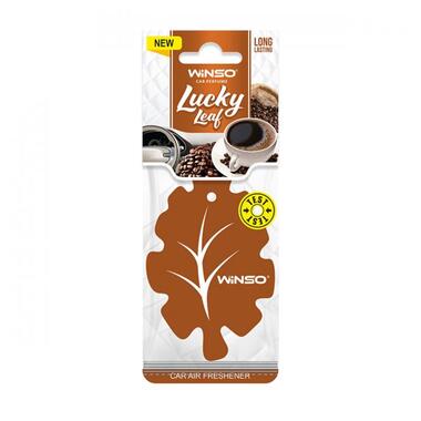 Освіжувач повітря WINSO Lucky Leaf, целюлозний ароматизатор, Coffee 537900 фото №1