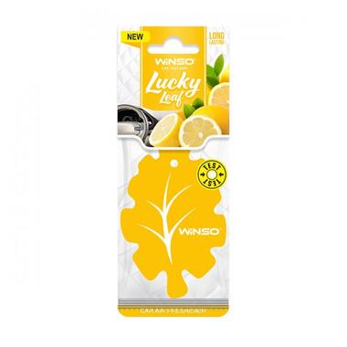 Освіжувач повітря WINSO Lucky Leaf, целюлозний ароматизатор, Lemon 537910 фото №1