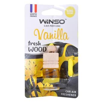 Ароматизатор для автомобіля WINSO Fresh Wood Vanilla 4,5мл (530310) фото №1