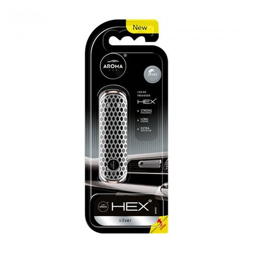 Дефлектор Aroma Car HEX 10g - SILVER (83576) фото №1