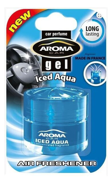 Освіжувач повітря Aroma Car Gel 50мл Iced Aqua (701) фото №1