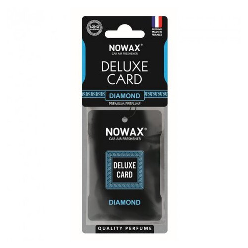 NOWAX Ароматизатор Delux Card 6р. - Diamond (50шт/ящ) (NX07729) фото №1