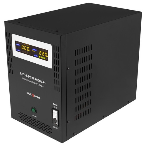 ДБЖ LogicPower LPY-B-PSW-7000VA (5000Вт) 10A/20A з правильною синусоїдою 48В фото №2
