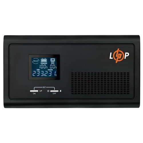 ДБЖ LogicPower LPE-B-PSW-2300VA (1600Вт) 1-40A, з правильною синусоїдою 24V фото №2