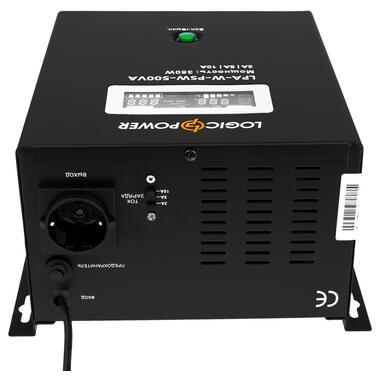 Источник бесперебойного питания LOGICPOWER LPA-W-PSW-500VA (350Вт)2A/5A/10A фото №8