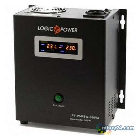 ДБЖ LogicPower LPY-W-PSW-800VA 5А/10А (4143) фото №1