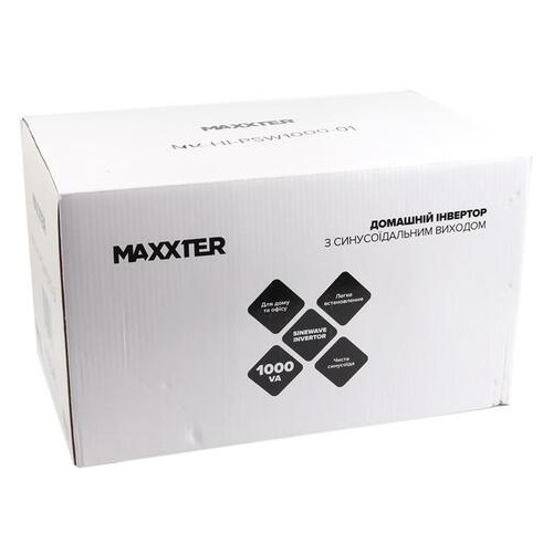 ДБЖ Maxxter MX-HI-PSW1000-01 фото №5