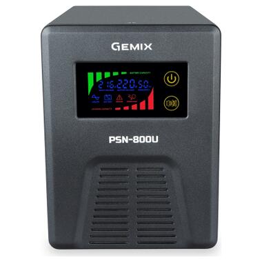 Пристрій безперебійного живлення Gemix PSN-800U (PSN800U) фото №2