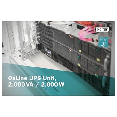 Источник бесперебойного питания Digitus 2000VA/2000W (DN-170095) фото №7