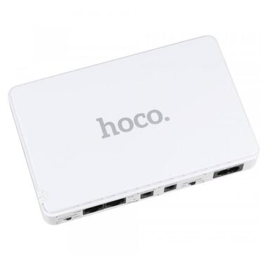 Джерело безперебійного живлення Hoco DB25 Smart Mini UPS для роутерів 5V/9V/12V 8800 mAh White фото №2