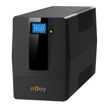 ИБП nJoy Horus Plus 1000 Lin.int. AVR 4 x евро USB LCD пластик фото №2