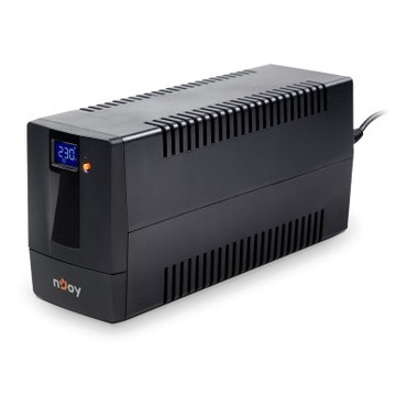 ИБП nJoy Horus Plus 1000 Lin.int. AVR 4 x евро USB LCD пластик фото №4