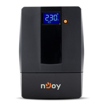 ИБП nJoy Horus Plus 1000 Lin.int. AVR 4 x евро USB LCD пластик фото №1