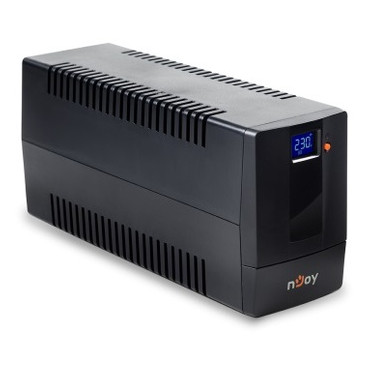 ИБП nJoy Horus Plus 1000 Lin.int. AVR 4 x евро USB LCD пластик фото №3