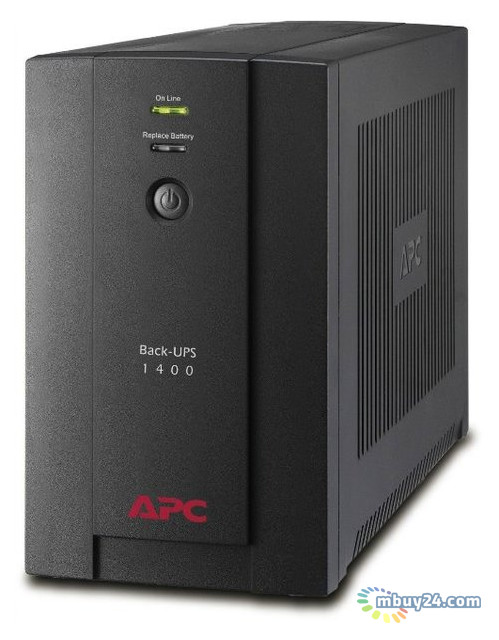 Источник бесперебойного питания APC Back-UPS IEC 1400VA AVR (BX1400UI) фото №1