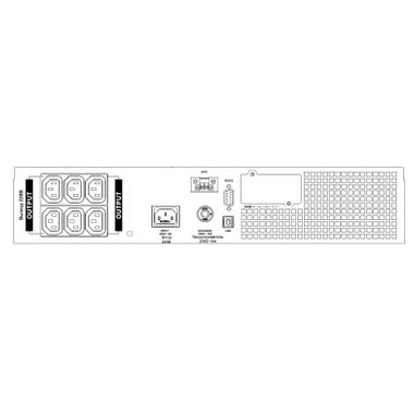 Источник бесперебойного питания SVC RT-1KS On-Line RM 1000VА (RT-1KS) фото №4