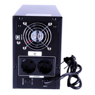 Источник бесперебойного питания SVC SL-1.5KS-LCD 1500VA (SL-1.5KS-LCD) фото №3